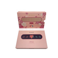 Boîte cadeau magnétique en papier rigide recyclable de luxe avec impression UV spot de différentes formes et couvercle à fermeture magnétique pour l'emballage de cosmétiques