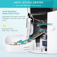 Tuya Intelligenter 6L Surefeed Mikrochip 24g WLAN-Verbundener Ferngesteuerter Smarter Automatischer Identifikations-Haustierfütterer-Roboter