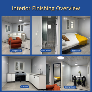 Casa Prefabricada Moderna de Lujo de 2/3 Dormitorios, Expandible, Tipo Contenedor, Color Personalizado, Duradera, Ecológica, Oficina/Apartamento - Product Image 3