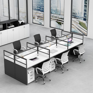 Staff Office <b>Desk</b> Chair Combination Durable Convertible Wood Multi-Functional <b>Computer</b> <b>Desk</b> Minimalist Fireproof Mobile Free - Product Image 2