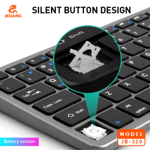 JEQANG JB-320 BT Ergonomic bàn phím cho máy tính xách tay và pcs pin phiên bản Sản phẩm mới - Product Image 5