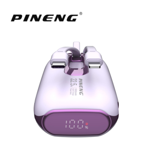 <span class=keywords><strong>Pineng</strong></span> <span class=keywords><strong>พา</strong></span><span class=keywords><strong>ว</strong></span><span class=keywords><strong>เวอร์</strong></span><span class=keywords><strong>แบงค์</strong></span> PN876 10000mAh 22.5W PD ชาร์จเร็<span class=keywords><strong>ว</strong></span>สายเคเบิลในตัว - Product Image 1