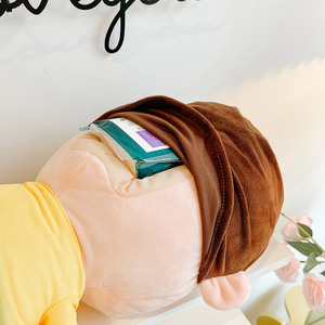 3 tamaños Crayon Shin-Chan colgante de juguete de peluche A <span class=keywords><strong>Fool</strong></span> caja de pañuelos muñeca de dibujos animados cajón de coche puede poner papel de seda para niños regalos - Product Image 5