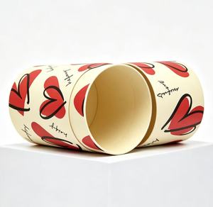 Tubo de Papel Cilíndrico Biodegradable, Ecológico, Reciclable, de Grado Alimenticio, con Ventana y Etiquetado Personalizado con Logotipo para Té, Café, Dulces, Cosméticos y Regalos - Product Image 5