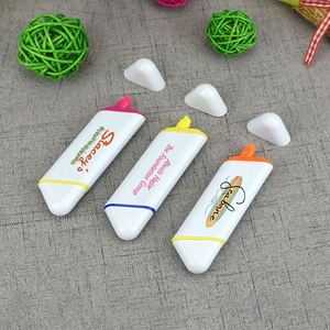 Marcador Fluorescente de Doble Punta y Dos Colores con Logotipo Personalizado, para la Escuela, Oficina, Regalo Promocional, Gran Venta - Product Image 3
