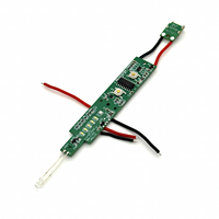 Lime à ongles électrique PCBA avec écran LED et prise rechargeable Type-C 3,7 V, service OEM/ODM, finition de surface HASL/OSP