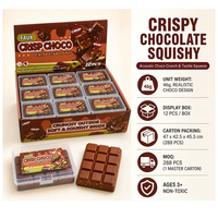Jouets Squishy au chocolat croustillant Southpeak, jouets sensoriels à presser, vente en gros, usine OEM