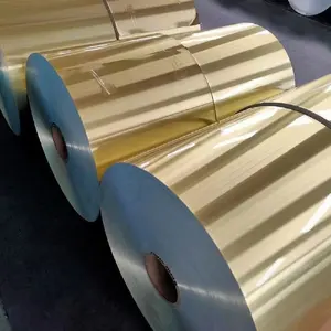 Gold Aluminum Foil Aluminum Foil 8011 Jumbo Roll Aluminum Foil Jambo Roll