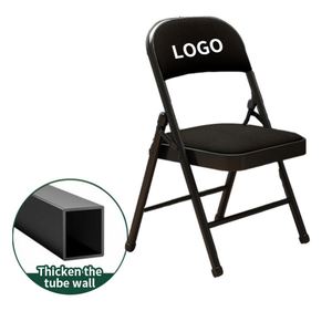 Silla Plegable Metálica de Lujo para Eventos, con Cubierta de Cuero Blanco, para Bodas, Venta al Por Mayor - Product Image 3