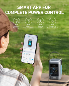 Anker SOLIX C300 DC Compact Portable Power Supply 288Wh 300W LiFePO4 <b>Battery</b> for Camping Travel and <b>Mobile</b> Work - Product Image 6