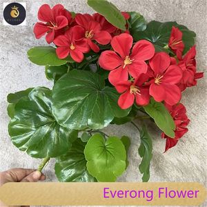 Bouquet artificiel de <span class=keywords><strong>bégonia</strong></span> de mariage de fleur de cadeaux de Saint-Valentin pour la décoration <span class=keywords><strong>bégonia</strong></span> artificiel - Product Image 4