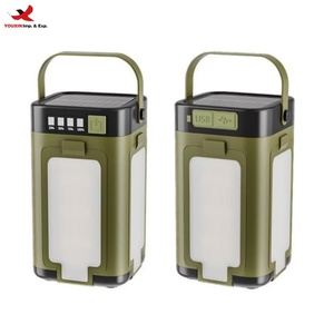 Foldable LED Camping Lantern <b>Solar</b> Charging Lightweight for Tent Emergency Multifunctional Camping <b>Light</b> RTS Bulk Mixed Order - Product Image 1