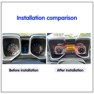 Cruscotto Digitale Completo da 12,3 Pollici con Schermo Touch IPS, CarPlay Wireless e Android <span class=keywords><strong>Auto</strong></span> per Chevrolet <span class=keywords><strong>Camaro</strong></span> 2010-2015, Kit <span class=keywords><strong>Auto</strong></span> - Product Image 5