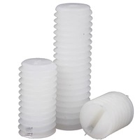 Vis sans tête en nylon fendue, métrique/pouce M3-M8, classe 4.8, vis de fixation isolante