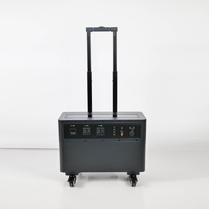 2000W Portable Power Station 2304WH Pull Rod Battery 16 Series Iron Lithium 51.2v Sheet Metal YH2000M Pull Rod Type 2000W Portab - Product Image 5
