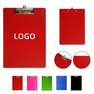 Custom Logo <b>A4</b> Size Plastic Clip Cute Boards Board Clips Low Profile Clipboards Clamp Plate for Classrooms Offices Restaurants - Product Image 2