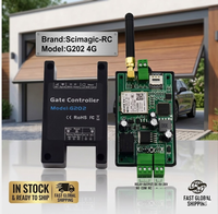 Contrôleur d'ouverture de portail GSM G202, télécommande SMS 2G, interrupteur à relais unique pour porte coulissante, porte battante, porte de garage