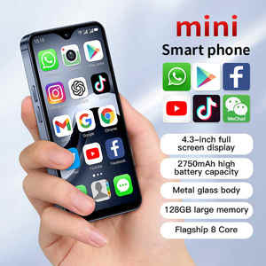 Smartphone Compatto di Alta Gamma Soyes F9 Pro <span class=keywords><strong>Max</strong></span>, Schermo HD IPS da 4,3 Pollici, 6GB RAM, 128GB ROM, Batteria da 2750mAh, Android 12, 4G - Product Image 5