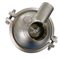 Vanne de régulation de pression constante hygiénique SS316L 1 pouce CPMO-2 CPMI-2 pour vapeur avec sortie modulante et contre-pression