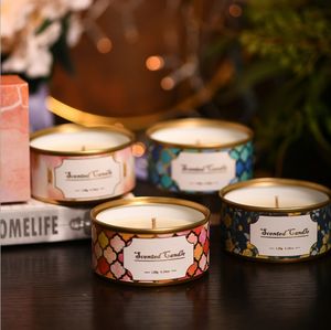 Thời Trang Mới Độc Đáo Đám Cưới Giáng Sinh Ủng Hộ Tin Container Đậu Nành Thơm Nến Luxury Handmade Fragrance Candle <span class=keywords><strong>On</strong></span> <span class=keywords><strong>Sale</strong></span> - Product Image 6