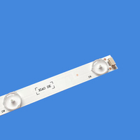 Bande de rétroéclairage LED pour téléviseur 40 pouces 9LED 810mm A-HWCQ40D675 Barre lumineuse LED 4 pièces/ensemble
