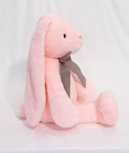 بيع بالجملة أبيض PP ملء القطن يشعر أرنب لطيف رائع للعب الحيوانات المحشوة - Product Image 3