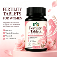 Myo-inositol CoQ10 Vitamine D Folate Bien-être ovarien Préconception Nutrition Comprimés pour la fertilité féminine