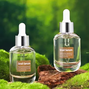 Snail Mucin Serum Wajah kolagen, Serum perawatan kulit wajah, Anti Penuaan, keriput halus, esens Wajah kolagen