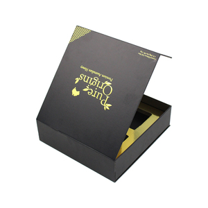 Luxury <b>Black</b> Custom Logo Magnetic Cardboard <b>Gift</b> <b>Box</b> Honey <b>Box</b> Packing Rigid Paper Cardboard Insert - Product Image 3
