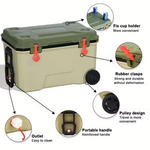 Custom Popular Speaker Portable Audio Player <b>Music</b> Fresh-Keeping Cooler <b>Box</b> for Picnic Camping Travel - Product Image 5