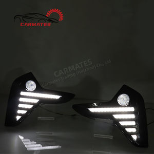 CARMATES Car LED DRL Luz de circulación diurna para Buick Regal <span class=keywords><strong>Opel</strong></span> <span class=keywords><strong>Insignia</strong></span> 2020 2021 <span class=keywords><strong>2022</strong></span> con lámpara de conducción de señal de giro - Product Image 4