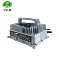 Chargeur de batterie étanche 220 V CA 48 V 50 A pour chariot élévateur à ciseaux, transpalette, AGV et équipement de manutention