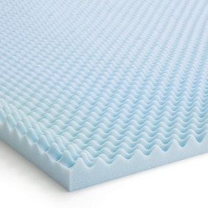 Memory Foam Mattress <strong>Topper</strong> <strong>Double</strong> <strong>Bed</strong> with Removable Cover Pressure Relief for Back Pain Bedroom &amp; Hotel Use - Product Image 3