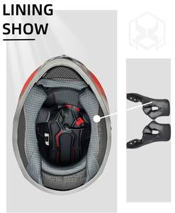 Casque intégral DOT ABS de qualité professionnelle double visière finition mate protège-menton renforcé résistance aux chocs couleurs personnalisées - Product Image 4