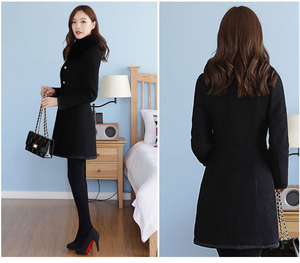 All'ingrosso fabbrica addensare poliestere <span class=keywords><strong>primavera</strong></span> thinny cappotti lunghi per le signore eleganti moda caldo <span class=keywords><strong>soprabito</strong></span> per le donne - Product Image 5