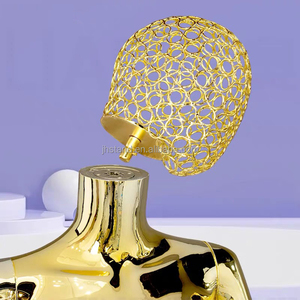 Vetrina completo corpo <span class=keywords><strong>abito</strong></span> da sera da sposa donna manichini in metallo con testa in metallo cromato oro <span class=keywords><strong>grande</strong></span> <span class=keywords><strong>seno</strong></span> oro Sexy manichini femminili - Product Image 4