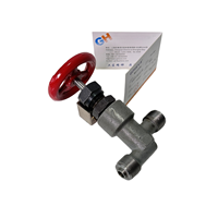 Globus-Rückschlagventil, Stahlguss, Außengewinde, PN40 DN10, Handrad, Wasser Öl Gas, Hub-Rückschlagventil