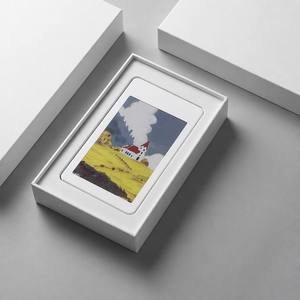 Carte d'affichage magnétique pour réfrigérateur en papier électronique 6 couleurs de 3,68 pouces, 528x792 259 DPI, transfert BLE, étanche IP68, recharge sans fil Qi, photo - Product Image 3