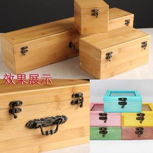 Cierre de Gancho Curvo de Aleación de Zinc Antiguo, Cierre de Gancho de Cuerno para Joyero, Hebilla Oculta para Cajas de Regalo DIY - Product Image 6