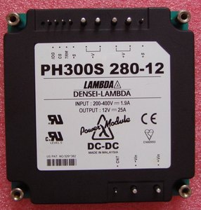 ชุด PH300S280 TDK Lambda โมดูลไฟ AC DC 3.3V 5V 12V 15V 24V 28V 48V 300W ประสิทธิภาพสูงติดตั้งผ่านรู /din - Product Image 1