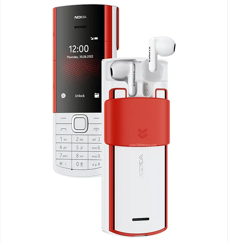 Di seconda mano telefono cellulare per NOKIA 5710 XpressAudio nuovo di zecca GSM prezzo all'ingrosso tastiera caratteristica telefoni cellulari di alta qualità