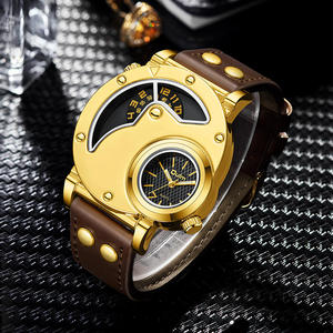 <span class=keywords><strong>Montre</strong></span> OULM <span class=keywords><strong>HP</strong></span> 9591A pour <span class=keywords><strong>homme</strong></span>, nouvelle <span class=keywords><strong>montre</strong></span> à double affichage, deux fuseaux horaires, quartz, bracelet en cuir PU, grande <span class=keywords><strong>montre</strong></span> pour <span class=keywords><strong>homme</strong></span>, Relojes Para Hombres - Product Image 3