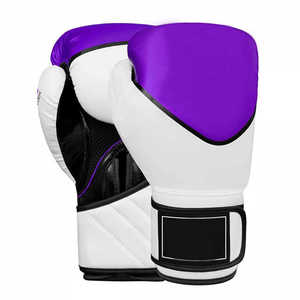 Gants de boxe légers respirants imperméables de haute qualité Logo personnalisé en cuir imprimé pour l'entraînement de gymnastique de kickboxing - Product Image 2