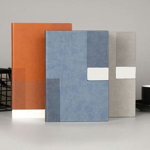 Carnet en cuir PU au design minimaliste, couverture souple ou rigide, personnalisable avec logo, format A5, A6, A7, avec reliure cousue et pages lignées – Vente en gros - Product Image 2