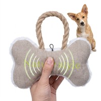 Fournisseur de jouets à mâcher pour chiens, style naturel durable, logo personnalisé en gros