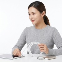 Kabel Pengisian Daya USB Bentuk L 1M 2M 3M Berbahan Nilon Tahan Lama dengan Sudut Ganda 90 Derajat untuk IOS, Pengisian Cepat 3A, Transfer Data, Garansi 12 Bulan