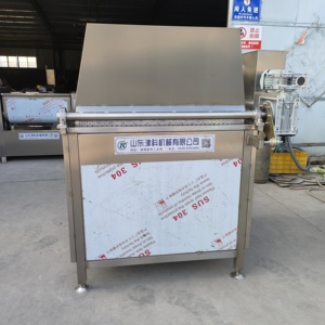 Tự động khoai tây chiên gas điện liên tục Snack thực phẩm Chuối khoai tây chiên gà chiên máy thương mại CE 500L 1 Bộ - Product Image 4