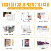 Boîte de présentation pour vêtements ETB en acrylique lavable et léger 5+8mm Elite Trainer, fermeture magnétique, montage facile, protection UV à 99%