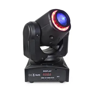 30w Spot LED MOVING Head LIGHT 7 colori luci da discoteca Ball Move Beam DJ Stage Lights