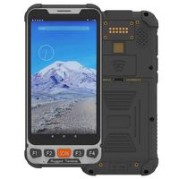 Escáner de código de barras para uso en el hogar, lector de código de barras PDA 4G + 64G, GPS, NFC, 2D, para uso industrial y logistico, modelo wwin 10